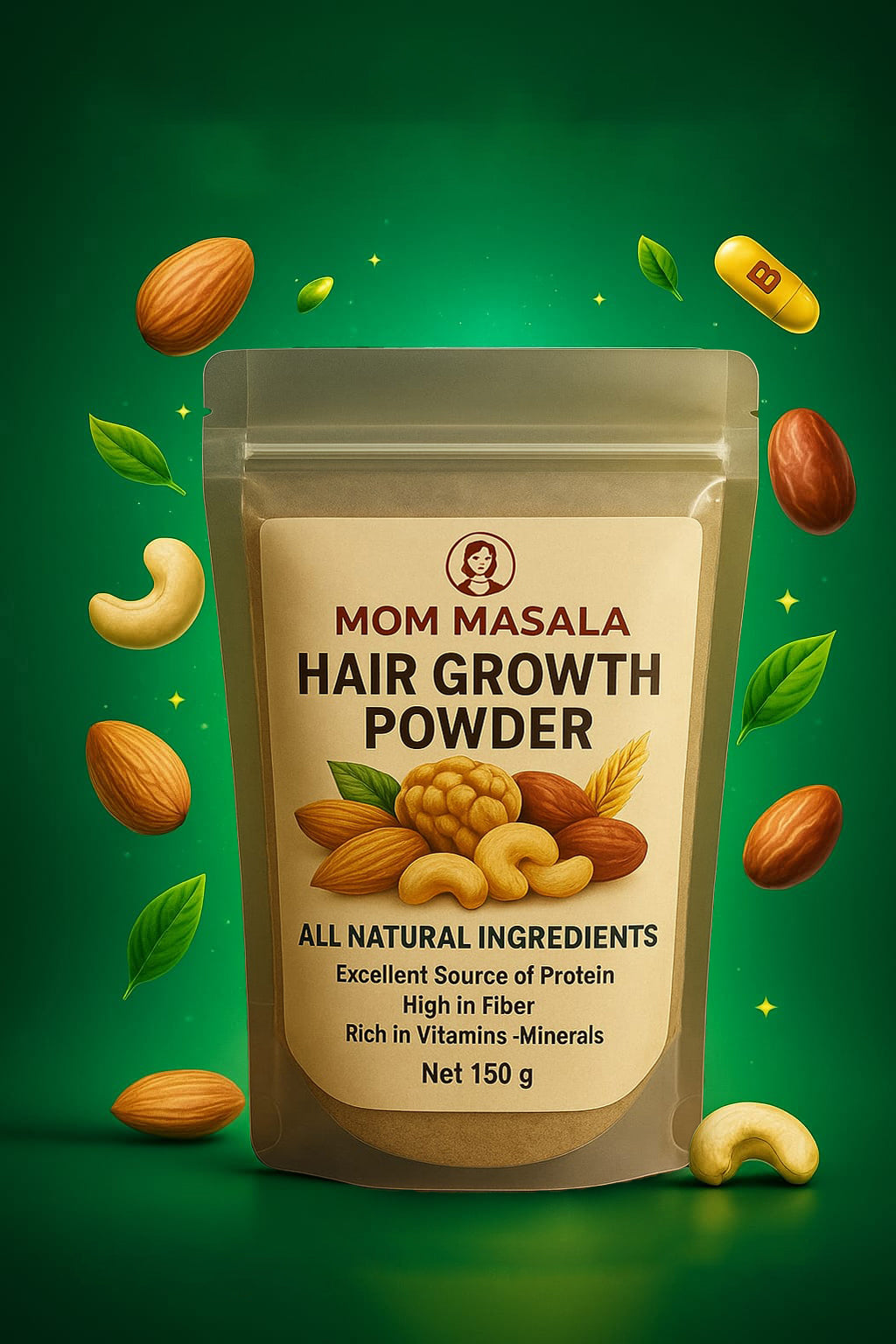 Mom Masala Hair Growth Powder