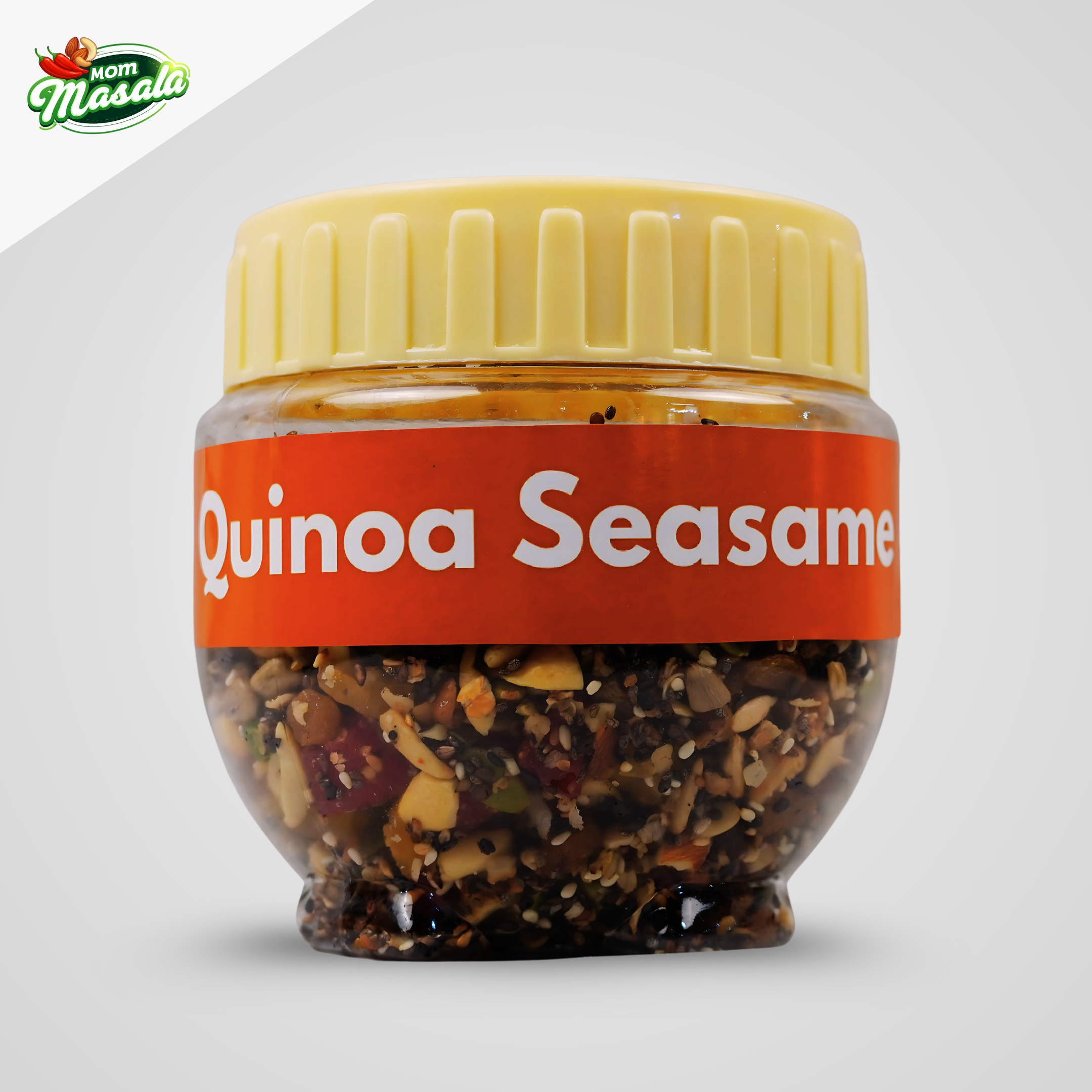 Mom Masala Quinoa Seasame Granola