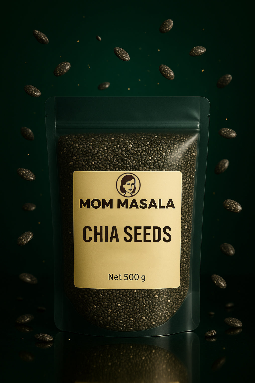 Mom Masala Chia Seeds