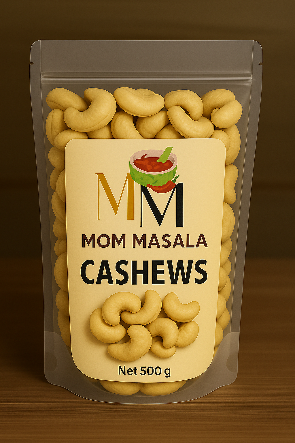 Mom Masala Roasted Cashews