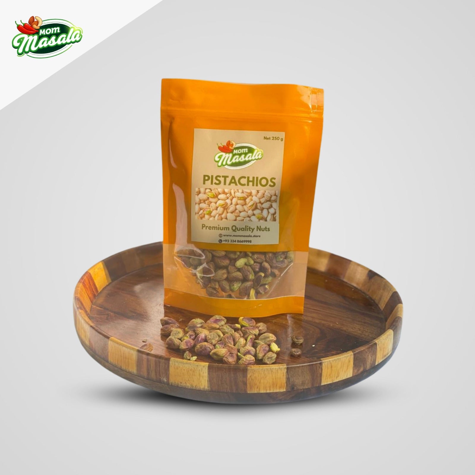 Mom Masala Pistachios