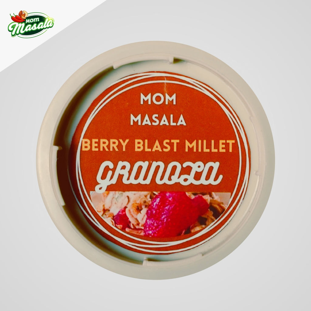 Mom Masala Berry Blast Millet Granola